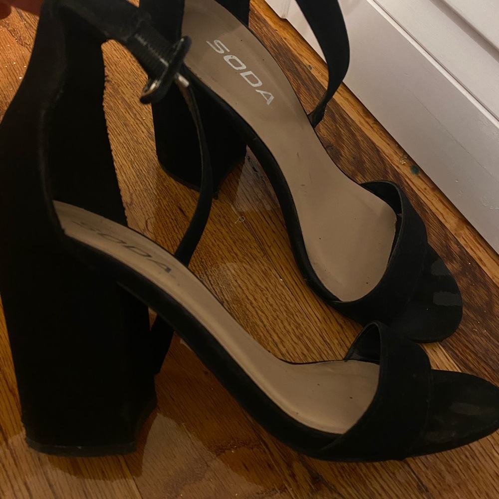 Black heels